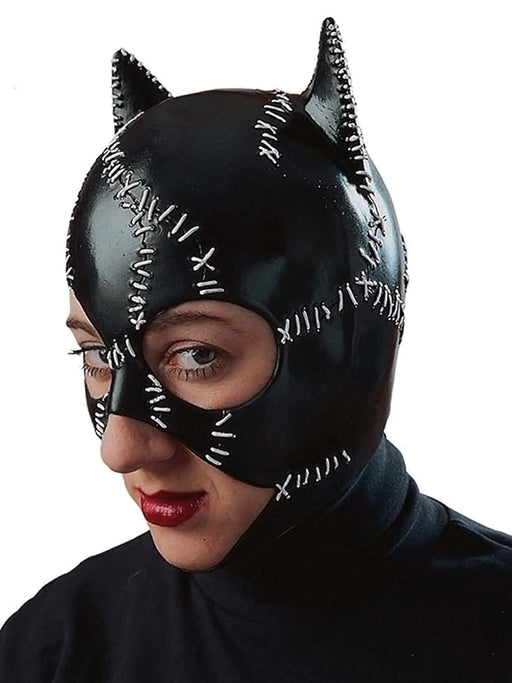 Women's Batman Returns Catwoman Overhead Mask - costumesupercenter.com