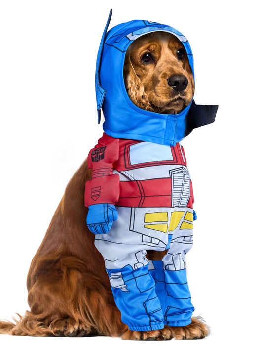 Transformers Optimus Prime Walking Pet Costume - costumesupercenter.com