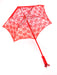 Adult Red Lace Parasol Accessory - costumesupercenter.com