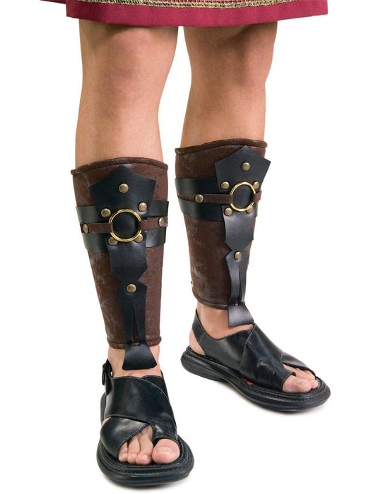 Roman Leg Guards Adult - costumesupercenter.com
