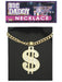 Necklace Dollar Sign Jumbo - costumesupercenter.com