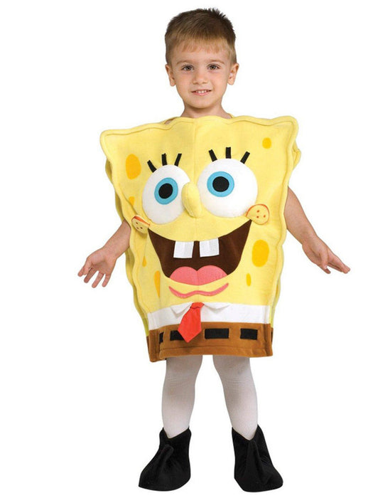 Baby/Toddler Spongebob Squarepants Spongebob Deluxe Costume - costumesupercenter.com