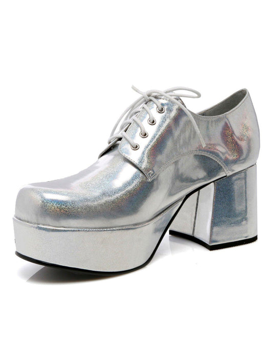 Silver Pimp Adult Shoes Costume Super Center Silver Pimp Adult Shoes Costume Super Center