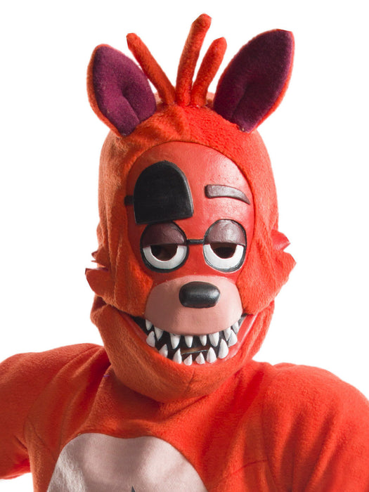 Kids Five Nights At Freddys Foxy 3/4 Mask - costumesupercenter.com