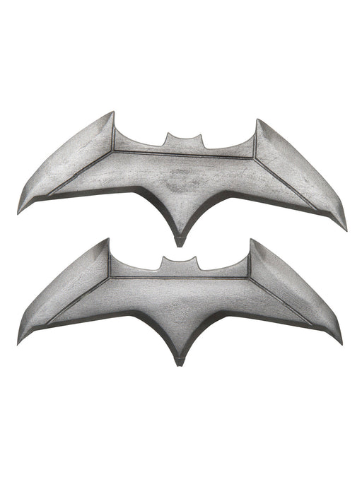 Silver Justice League Batman Batarangs - costumesupercenter.com