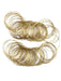 Gold Bangles (50) - costumesupercenter.com