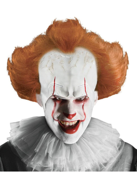 2017 Movie Pennywise Adult Clown Wig - costumesupercenter.com