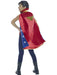 Wonder Woman Deluxe Cape for Girls - costumesupercenter.com
