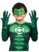 Child Green Lantern Gloves - costumesupercenter.com