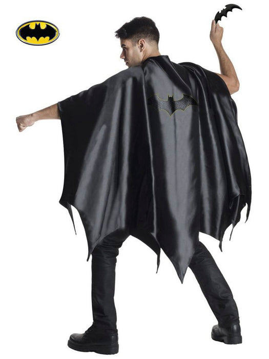 Mens Batman Deluxe Adult Cape - costumesupercenter.com