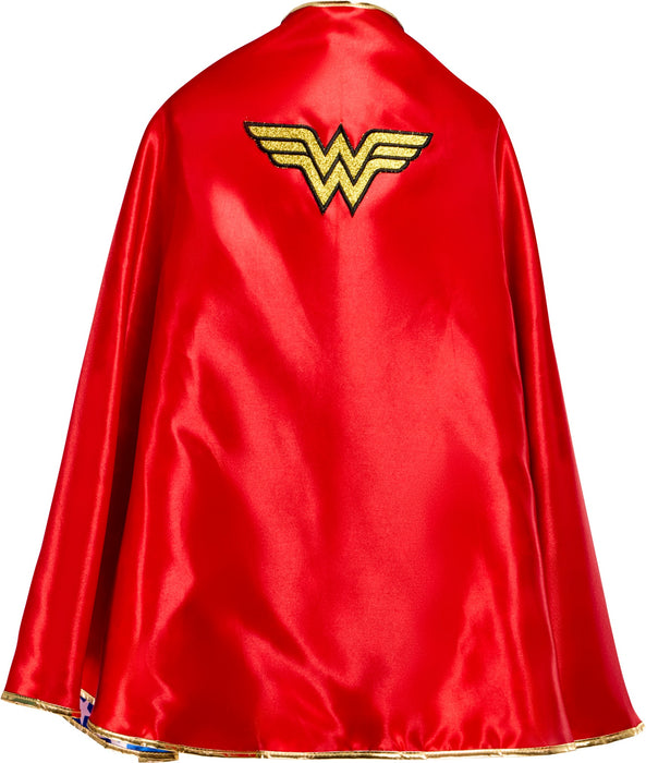 Women's Long Classic Wonder Woman Cape - costumesupercenter.com