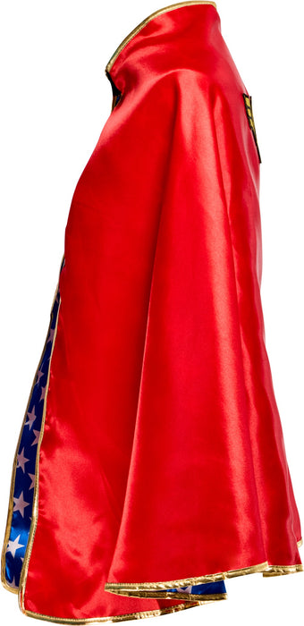 Women's Long Classic Wonder Woman Cape - costumesupercenter.com