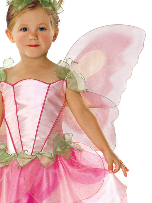 Pink Butterfly Fairy Child Costume - costumesupercenter.com