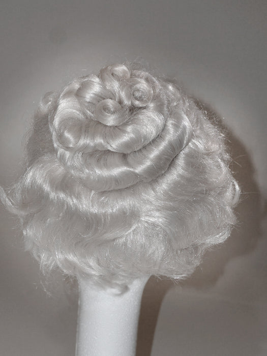 Women's Mrs. Claus Wig - Deluxe - costumesupercenter.com