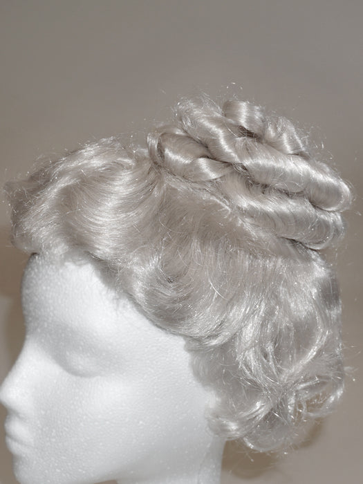 Women's Mrs. Claus Wig - Deluxe - costumesupercenter.com