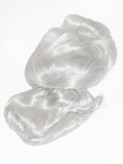 Men's White Santa Beard and Wig Set - Premium - costumesupercenter.com