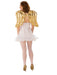 Adult Metallic Gold Angel Wings - costumesupercenter.com
