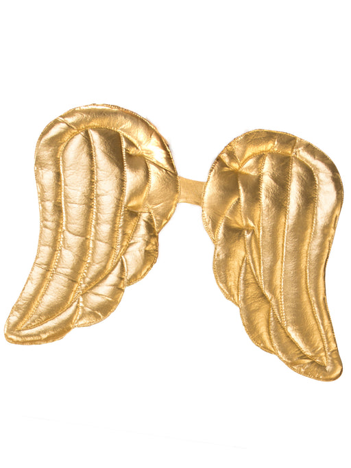 Adult Metallic Gold Angel Wings - costumesupercenter.com