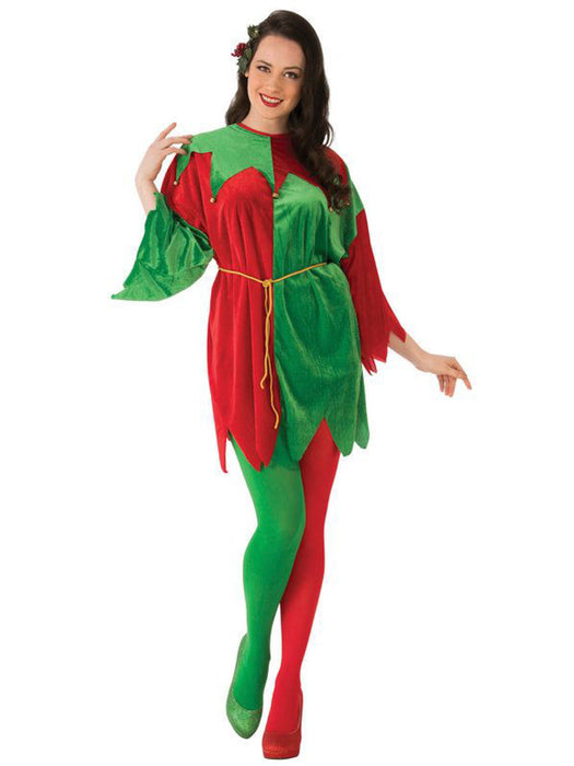 Adult Elf Tunic Costume - costumesupercenter.com