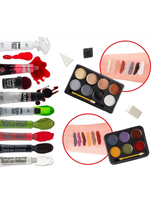 Complete Halloween Makeup Set - costumesupercenter.com