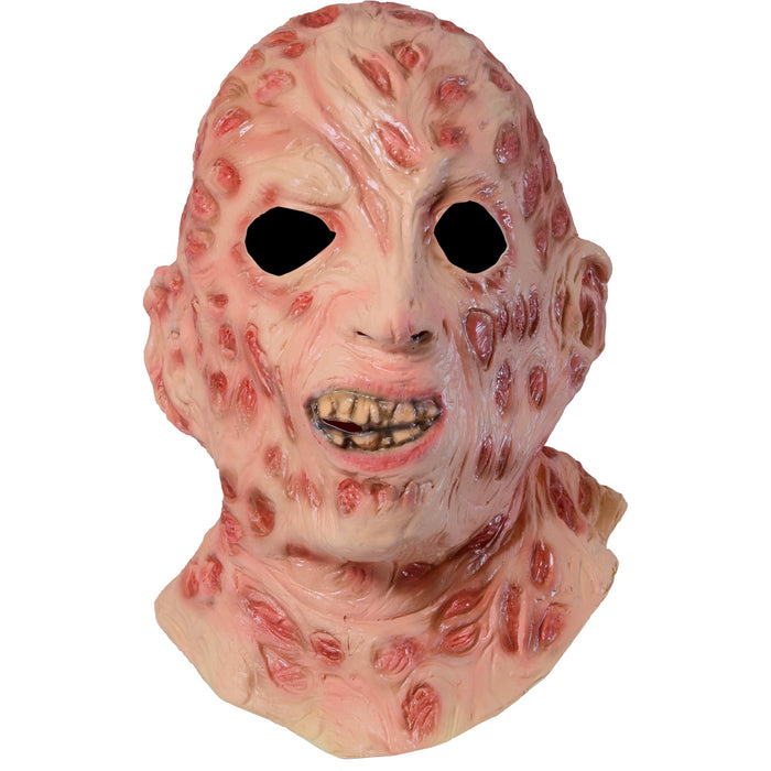 Adult A Nightmare on Elm Street Freddy Krueger Overhead Latex Mask - Deluxe - costumesupercenter.com