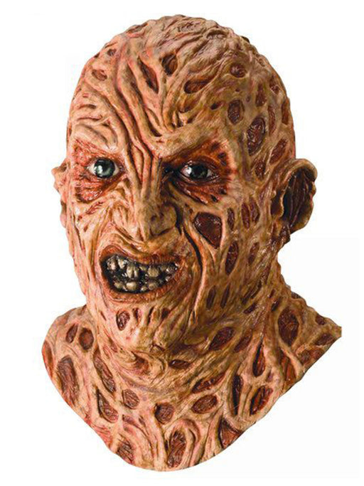 Adult A Nightmare on Elm Street Freddy Krueger Overhead Latex Mask - Deluxe - costumesupercenter.com