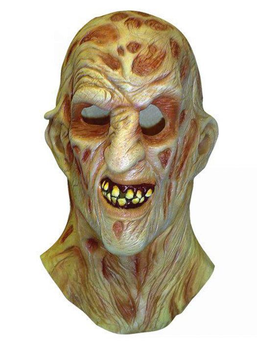 Deluxe Freddy Krueger Overhead Latex Mask - costumesupercenter.com