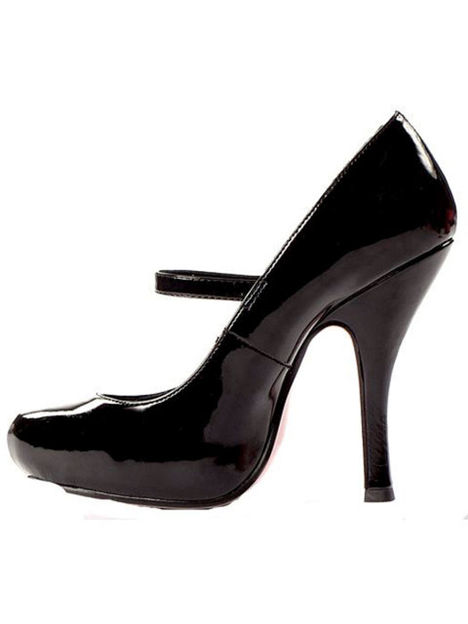 Black Patent Sexy Maryjane Shoe - costumesupercenter.com
