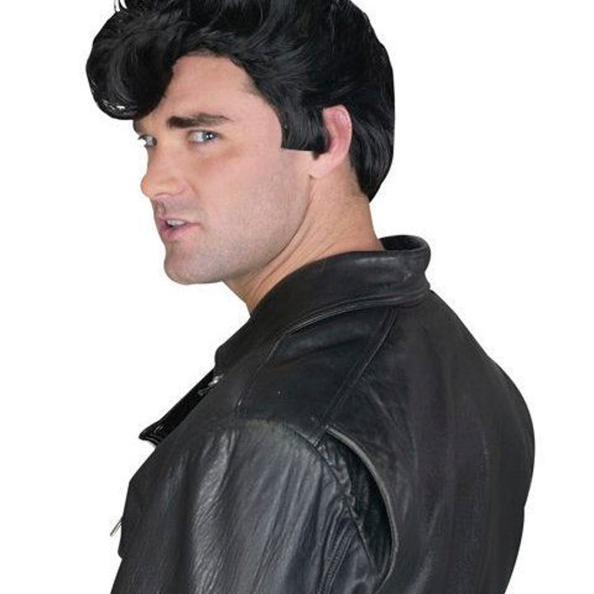 50's Greaser Wig (Black), image size:1200x1200