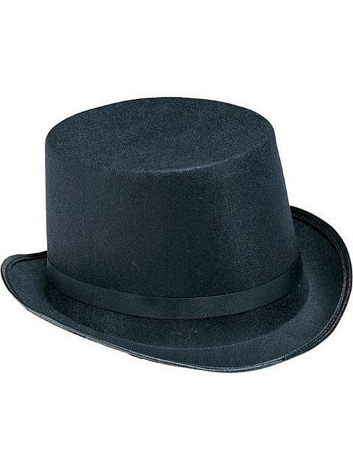 Black Durashape Top Hat Kids - costumesupercenter.com