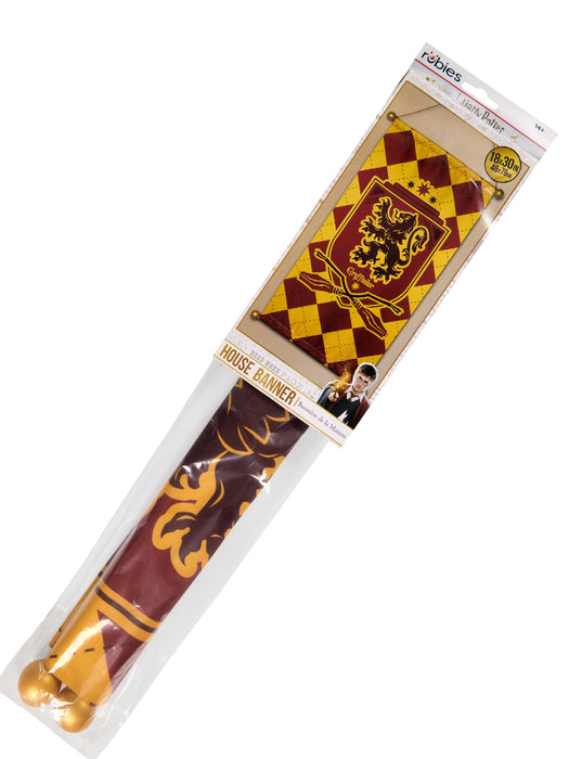 33-inch Harry Potter Gryffindor House Banner - costumesupercenter.com