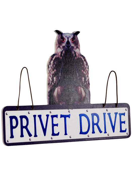 10-inch Harry Potter Privet Wall Sign Decoration - costumesupercenter.com