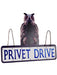 10-inch Harry Potter Privet Wall Sign Decoration - costumesupercenter.com