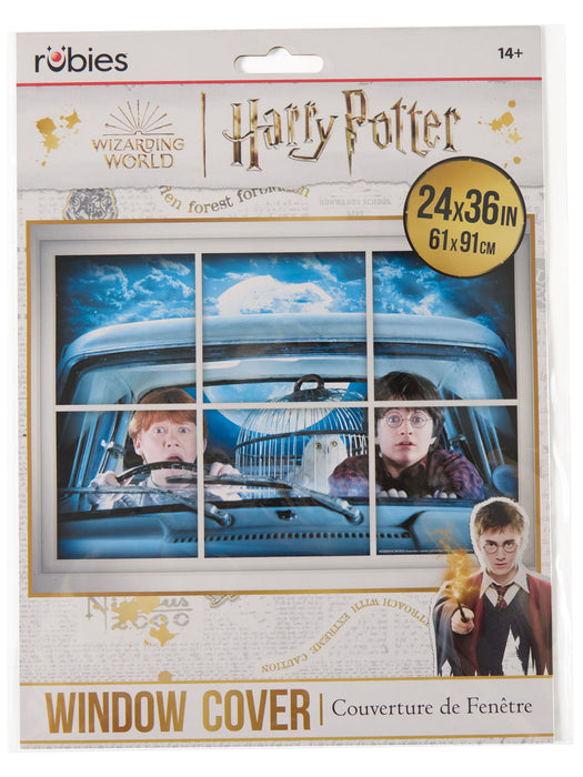 Harry Potter and Ron Weasley Window Cover Decoration - costumesupercenter.com