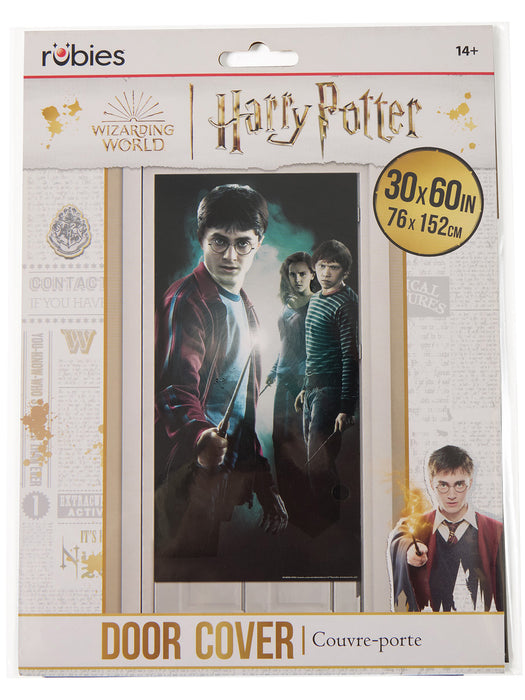 60-inch Harry Potter Front Door Cover Decoration - costumesupercenter.com