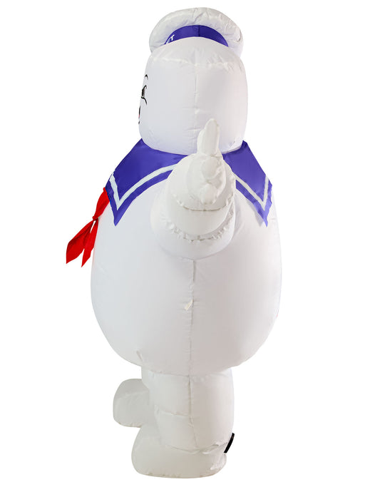 5.5 Foot Ghostbusters Classic Stay Puft Marshmallow Man Halloween Inflatable Lawn Decoration - costumesupercenter.com
