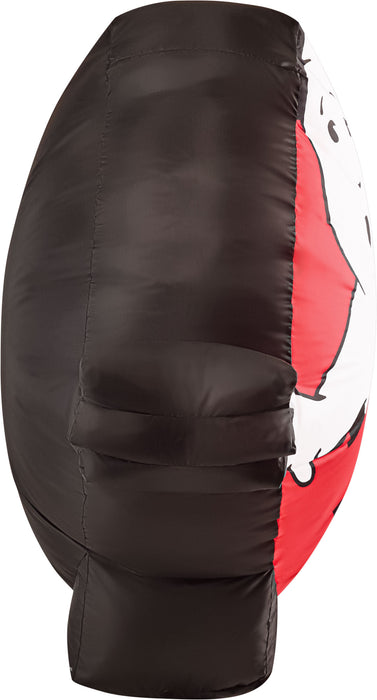 3 Foot Ghostbusters Classic No-Ghost Logo Halloween Inflatable Lawn Decoration - costumesupercenter.com