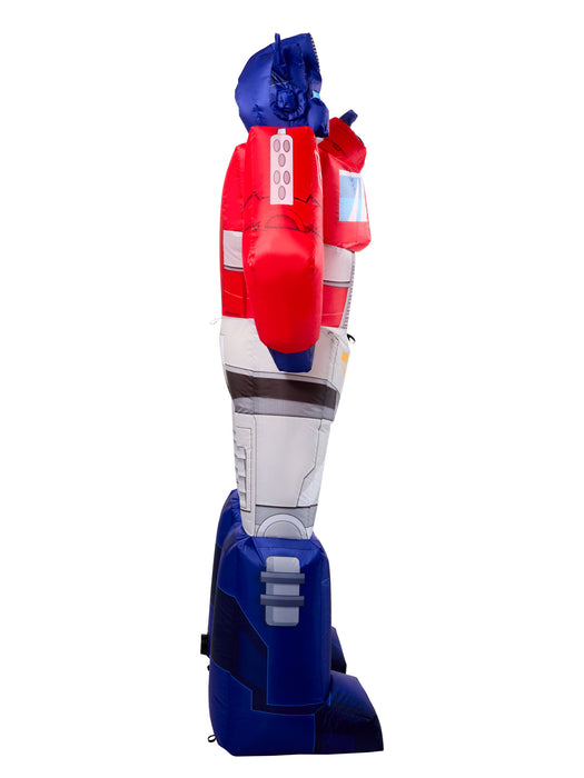 6 Foot Transformers Optimus Prime Halloween Inflatable Lawn Decoration - costumesupercenter.com