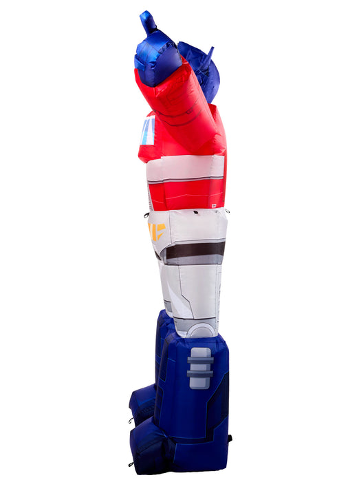 6 Foot Transformers Optimus Prime Halloween Inflatable Lawn Decoration - costumesupercenter.com