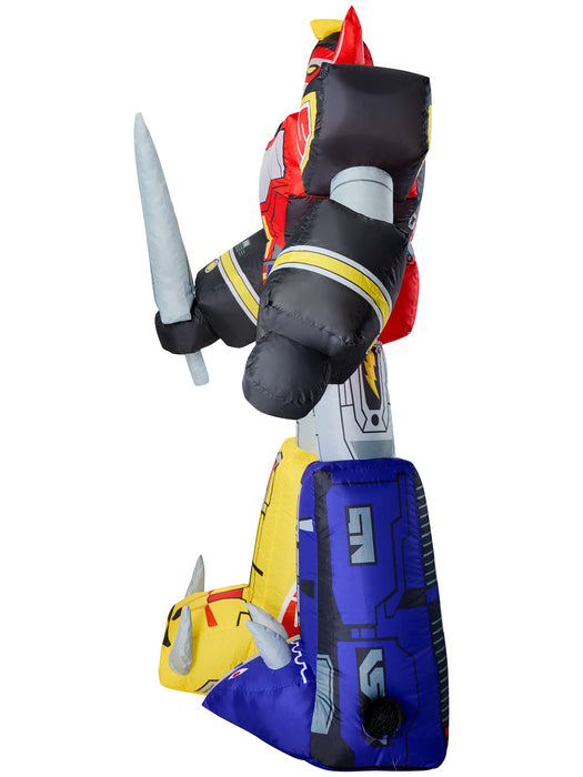 6 Foot Power Rangers Megazord Halloween Inflatable Lawn Decoration - costumesupercenter.com