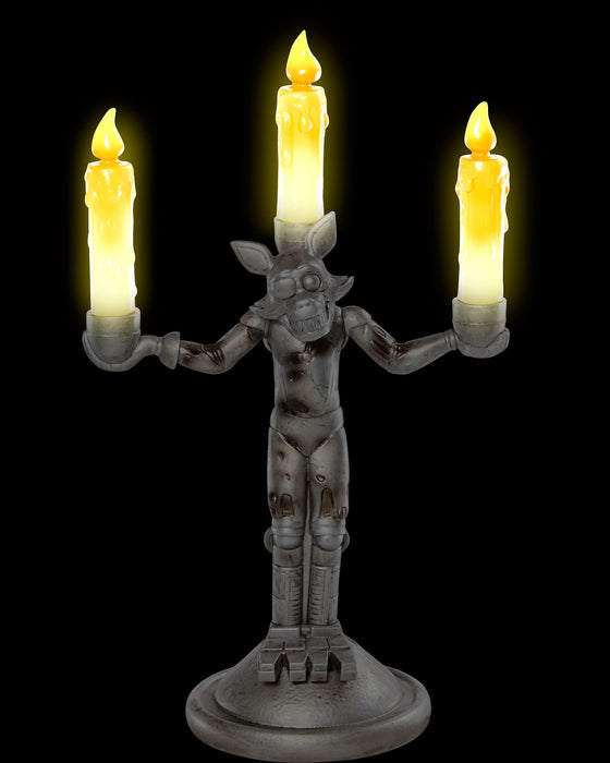 12-inch Five Nights At Freddy's Foxy Light Up Candelabra Decoration - costumesupercenter.com