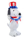 3.5 Foot Peanuts Snoopy Patriotic Inflatable Lawn Decoration - costumesupercenter.com