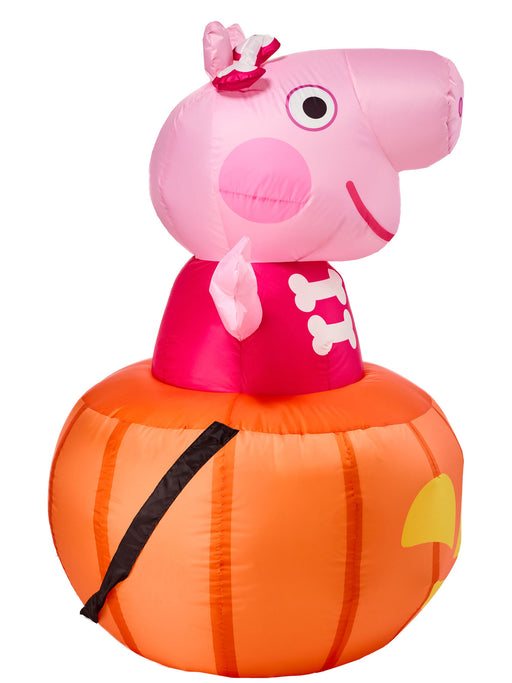 4.5 Foot Peppa Pig Halloween Inflatable Lawn Decoration - costumesupercenter.com