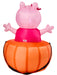 4.5 Foot Peppa Pig Halloween Inflatable Lawn Decoration - costumesupercenter.com