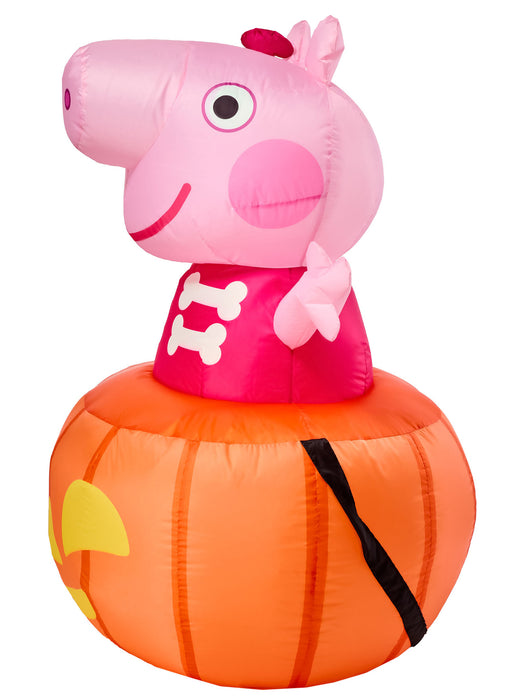 4.5 Foot Peppa Pig Halloween Inflatable Lawn Decoration - costumesupercenter.com