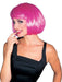 Hot Pink Super Model Wig - costumesupercenter.com