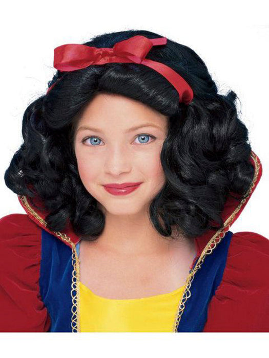 Snow White Wig Child - costumesupercenter.com