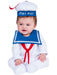 Ghostbusters Classic Stay Puft Marshmallow Man Costume for Babies - costumesupercenter.com
