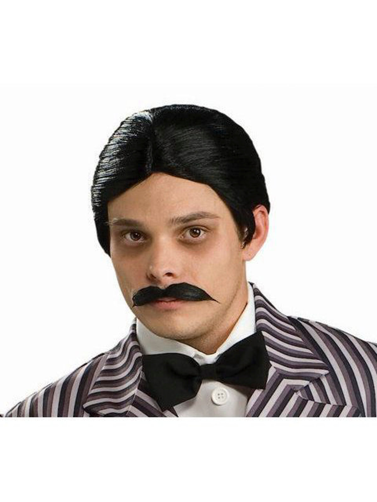 Adult Addams Family Gomez Addams Wig & Moustache Kit — Costume Super Center