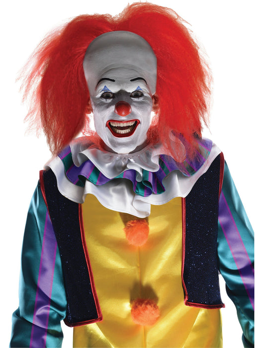 Classic Pennywise Adult Clown Wig - costumesupercenter.com